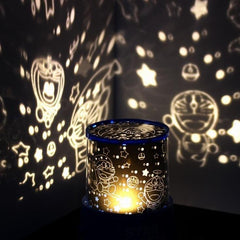 LED Night Light Projector Lamp Colorful Star Light (Random Color)