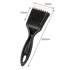 Barbecue cleaning steel brush