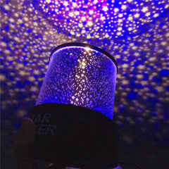 LED Night Light Projector Lamp Colorful Star Light (Random Color)