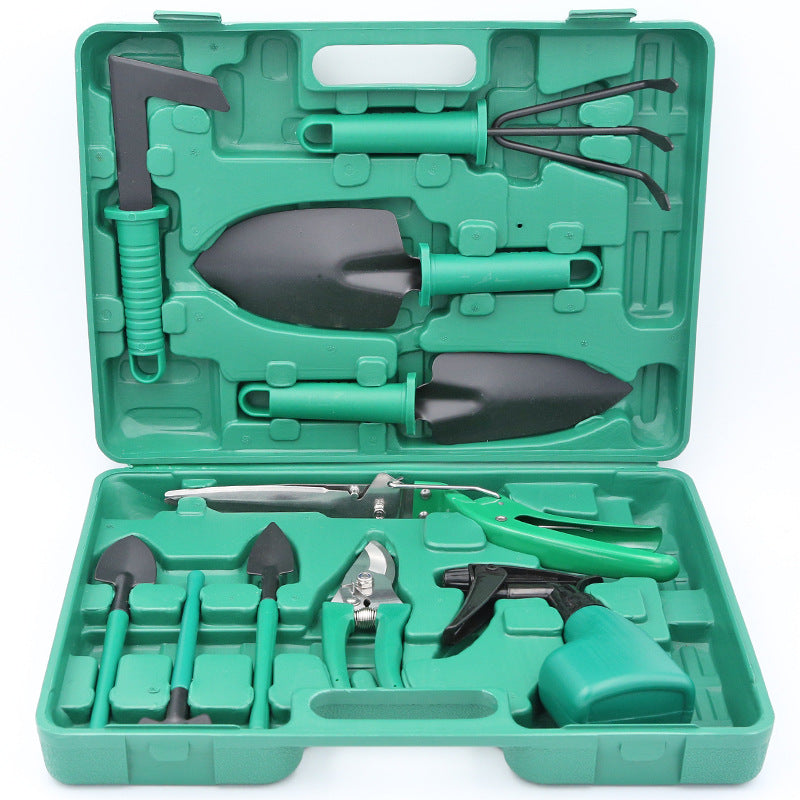 Ten-piece gardening tool set