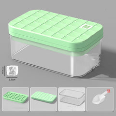 Household Fashion Ice Mold Press Type Storage Box