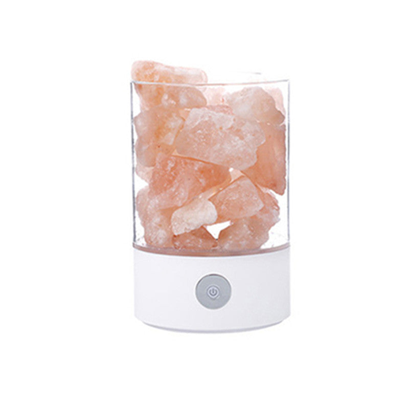 USB Crystal Light Himalayan Salt LED Lamp