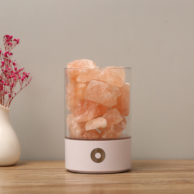 USB Crystal Light Himalayan Salt LED Lamp